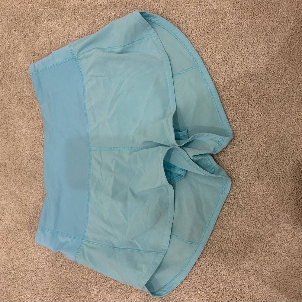 High waisted lululemon shorts 2 in
